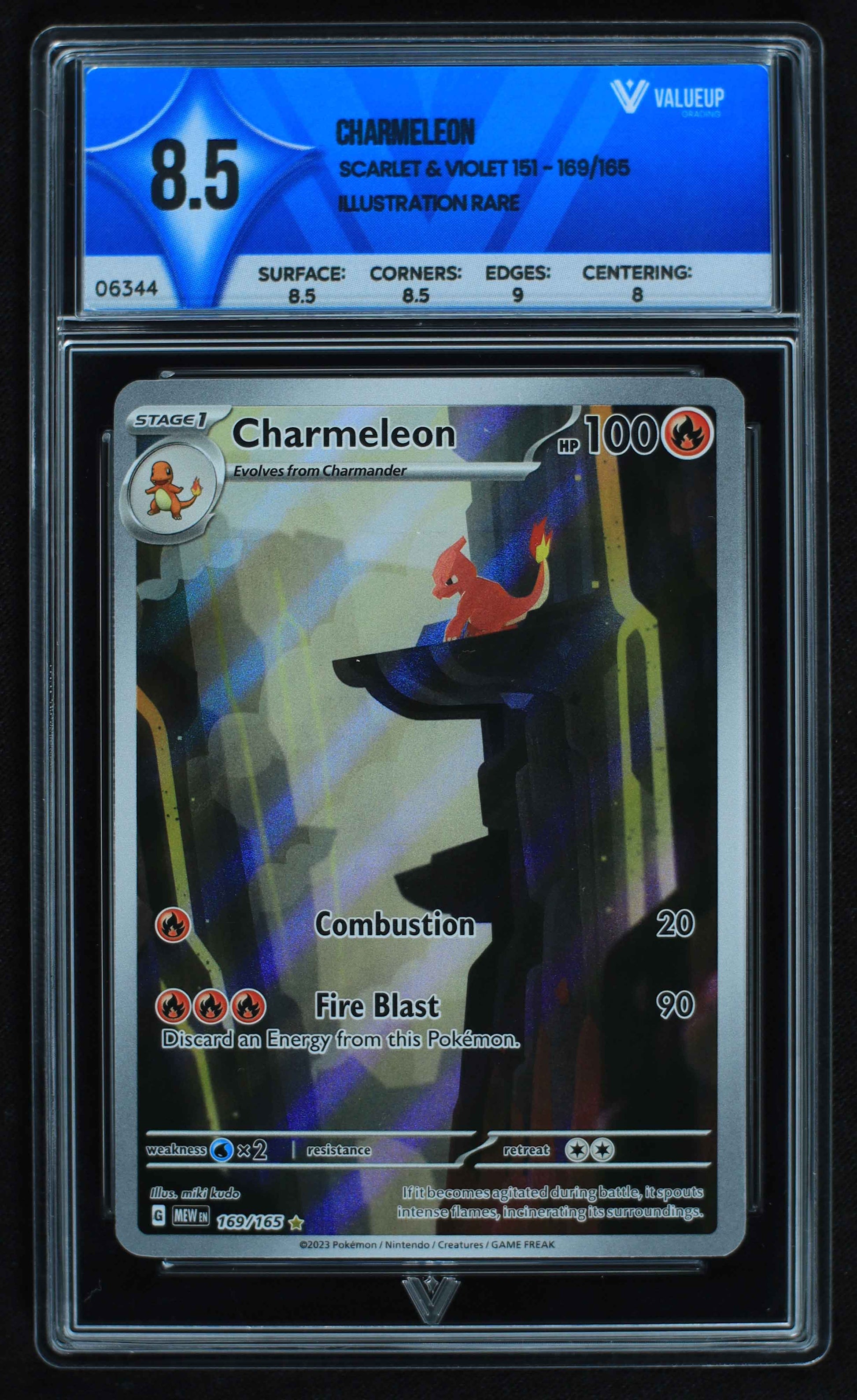 06344 CHARMELEON Grading Card