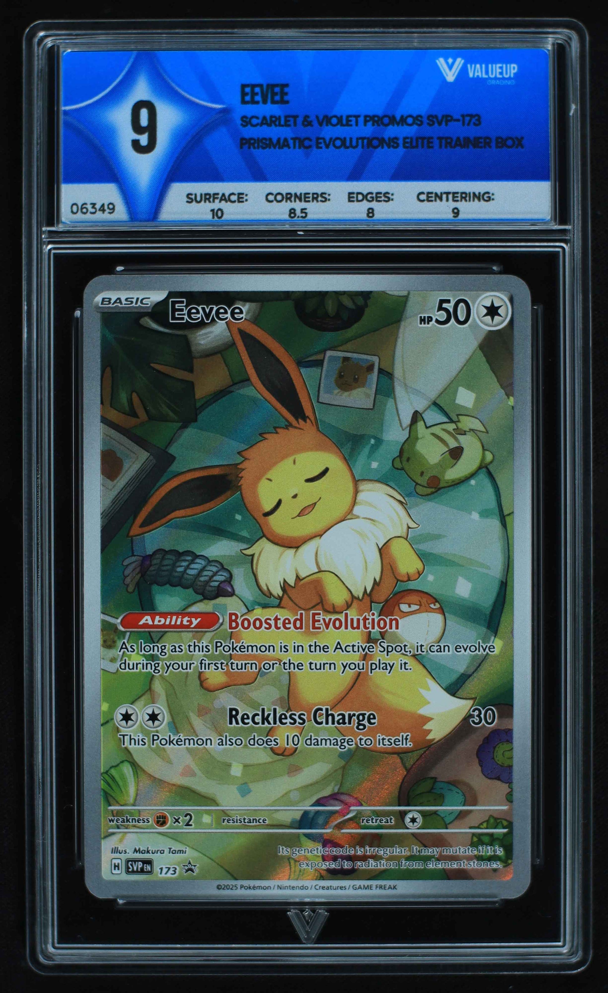 06349 EEVEE Grading Card