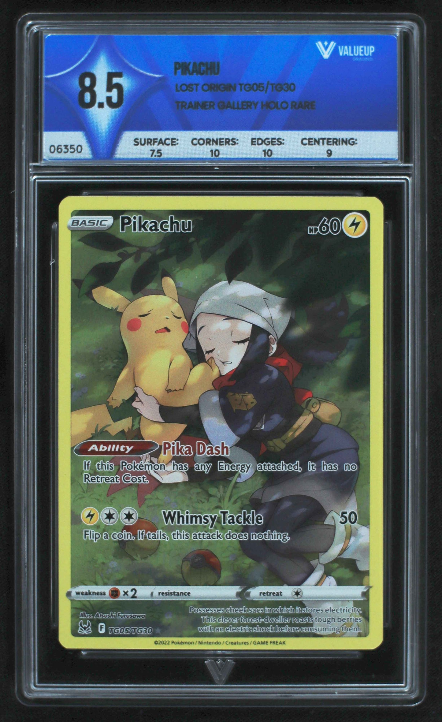 06350 PIKACHU Grading Card