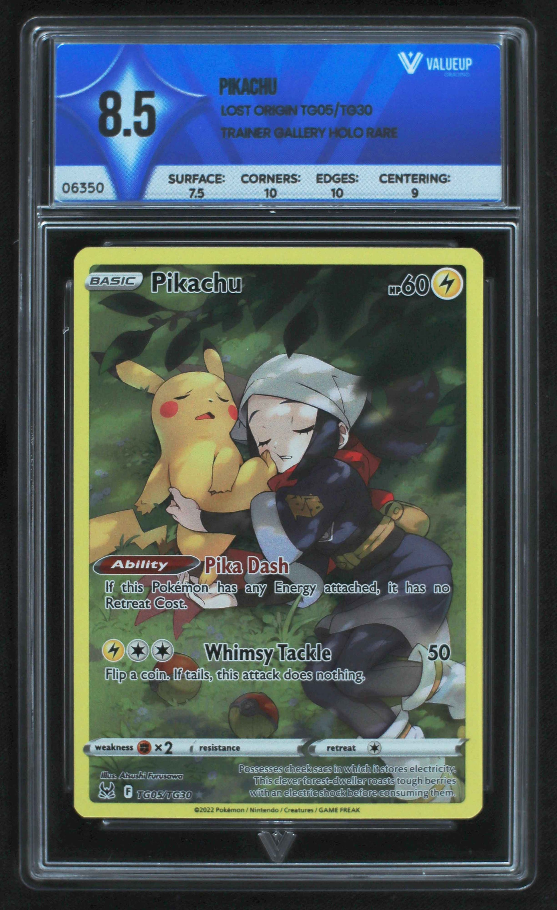 06350 PIKACHU Grading Card