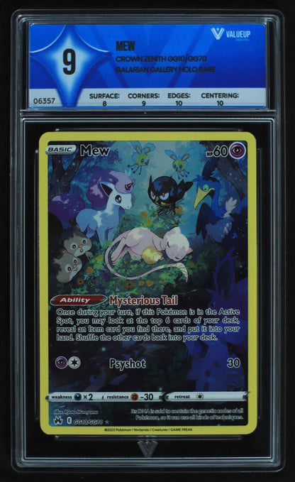 06357 MEW Grading Card