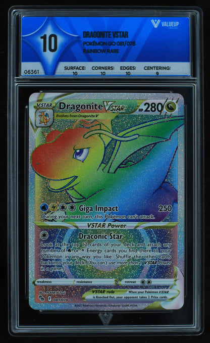 06361 DRAGONITE VSTAR Grading Card
