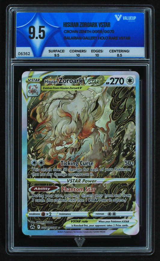 06362 HISUIAN ZOROARK VSTAR Grading Card