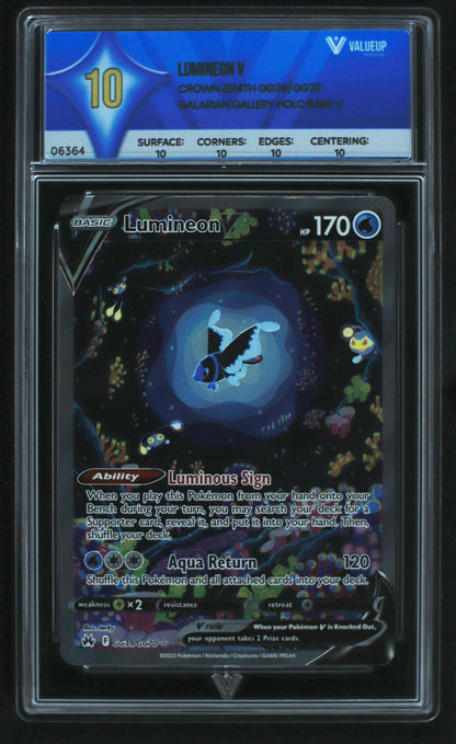 06364 LUMINEON V Grading Card