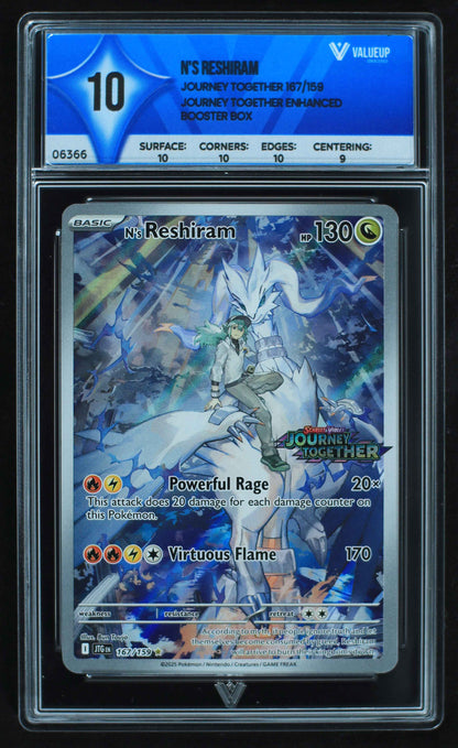 06366 N'S RESHIRAM Grading Card