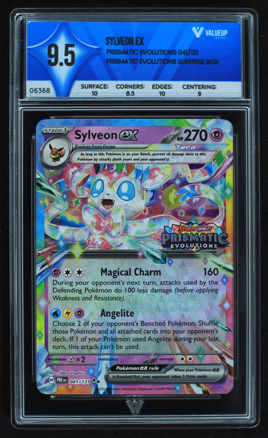 06368 SYLVEON EX Grading Card