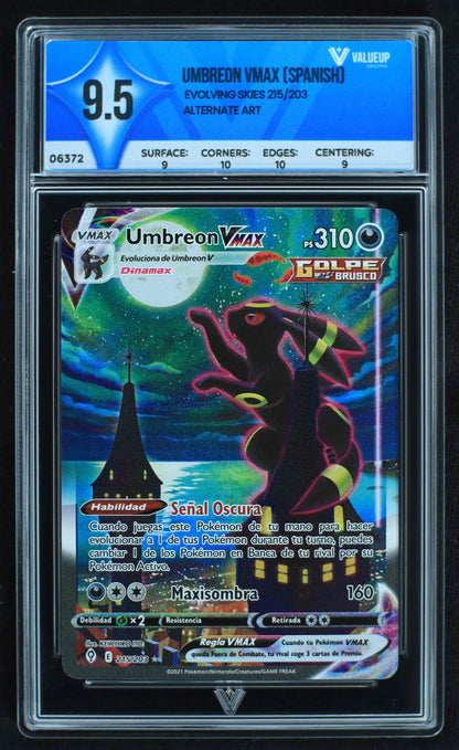 06372 UMBREON VMAX (SPANISH) Grading Card