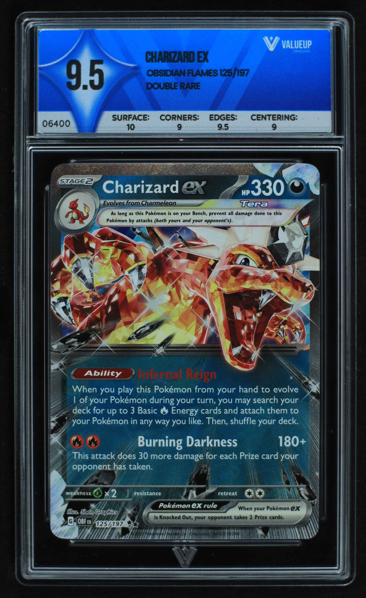 06400 CHARIZARD EX Grading Card