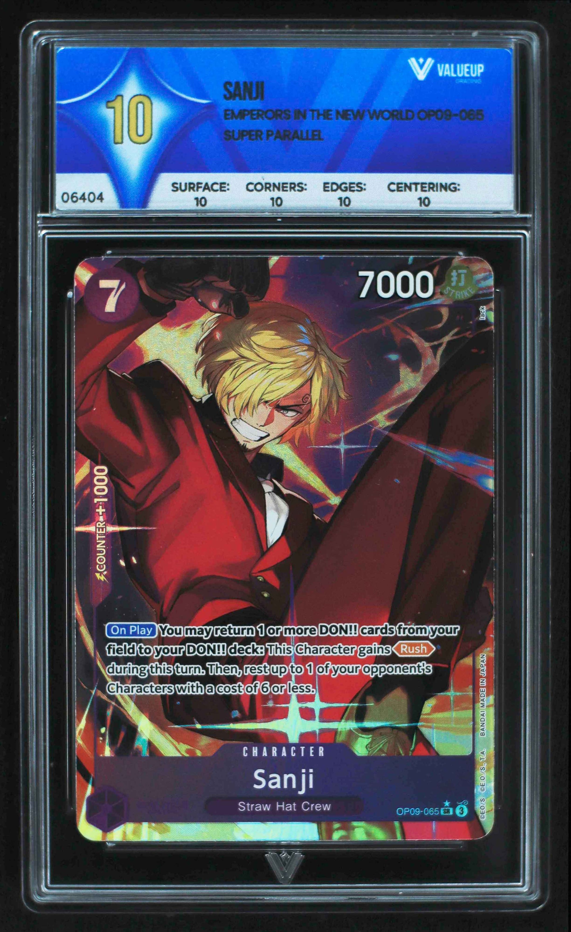 06404 SANJI Grading Card