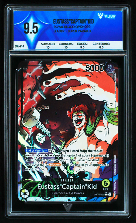 06414 EUSTASS"CAPTAIN"KID Grading Card