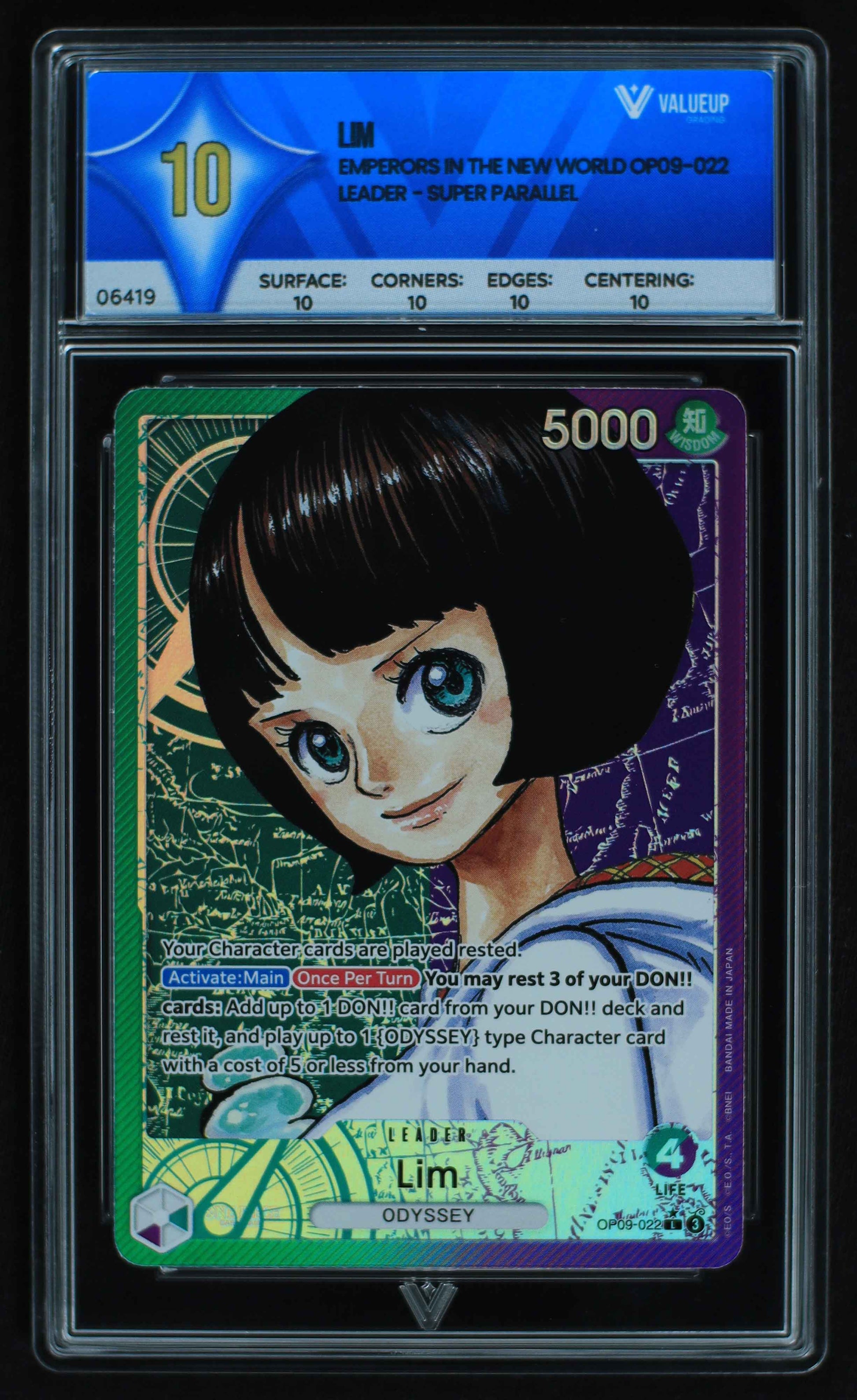 06419 LIM Grading Card