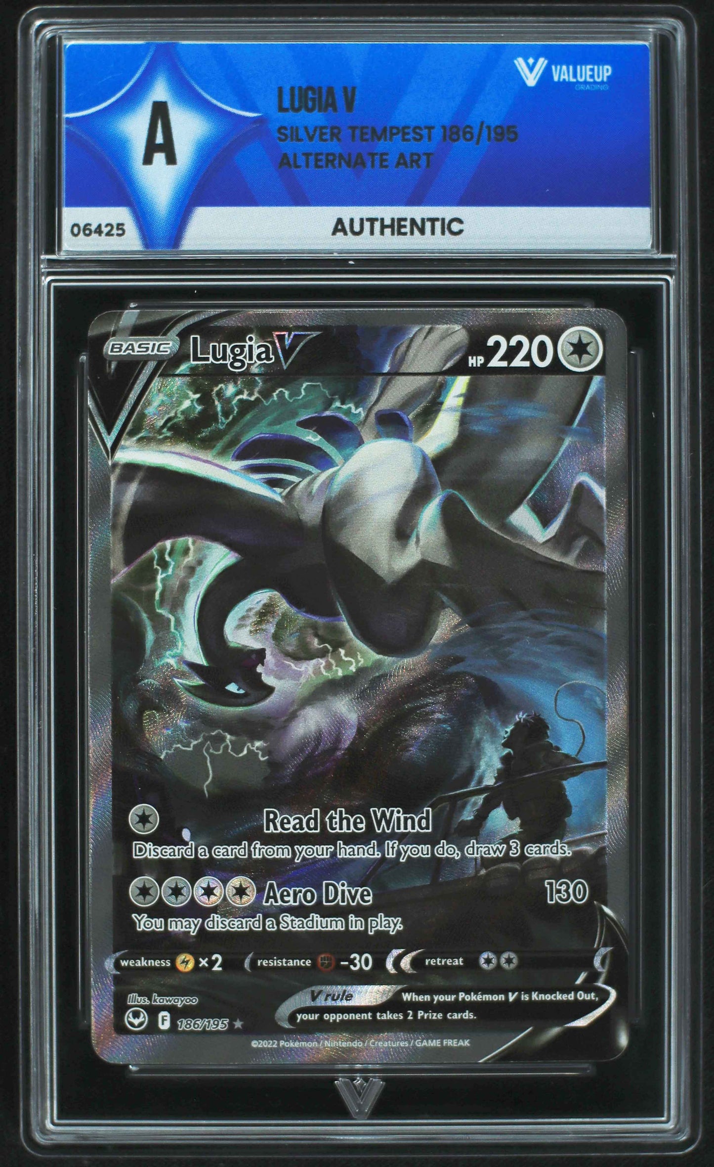 06425 LUGIA V Grading Card