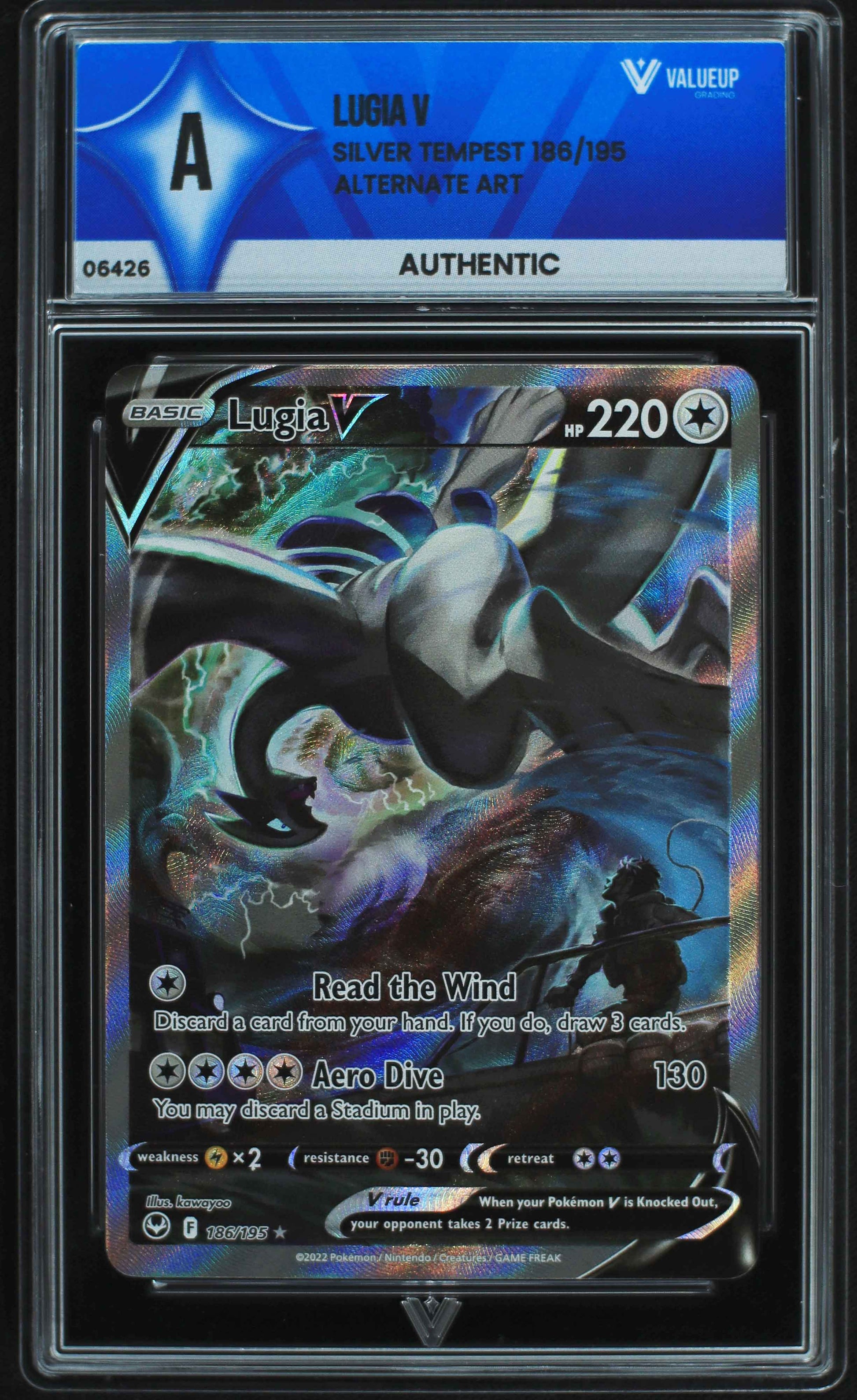 06426 LUGIA V Grading Card