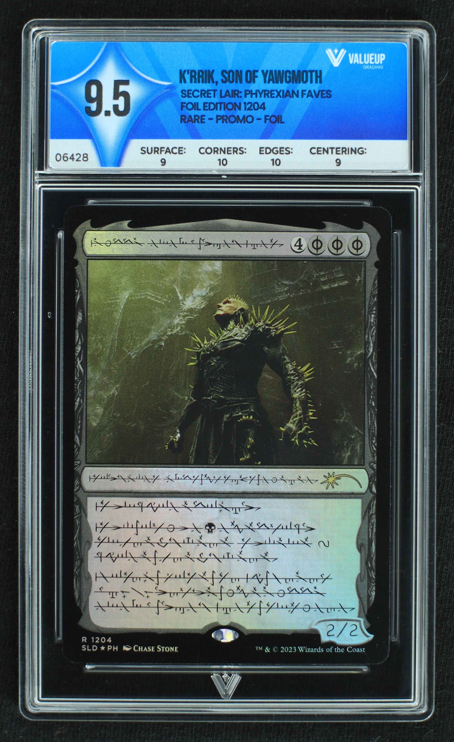 06428 K'RRIK, SON OF YAWGMOTH Grading Card