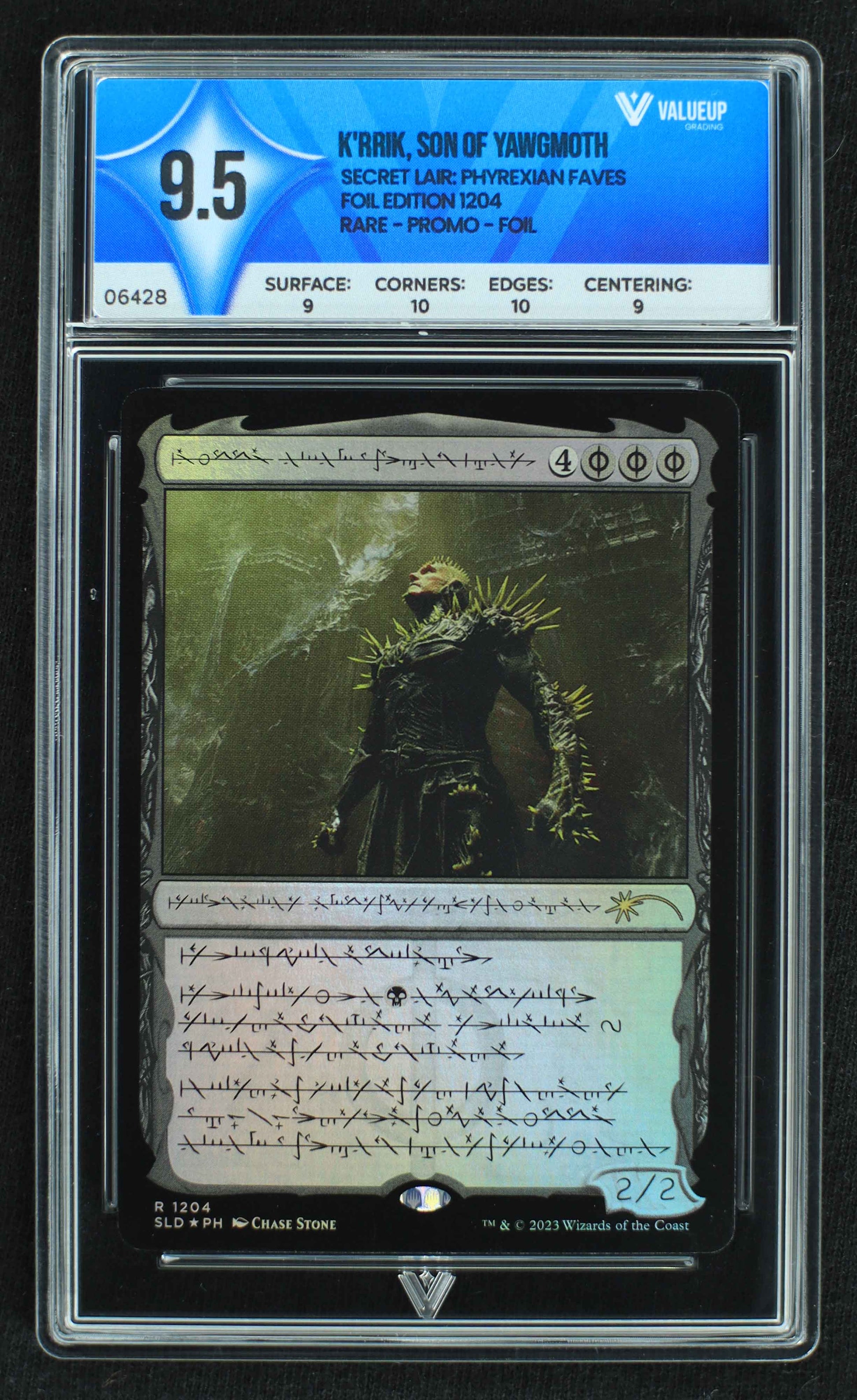 06428 K'RRIK, SON OF YAWGMOTH Grading Card