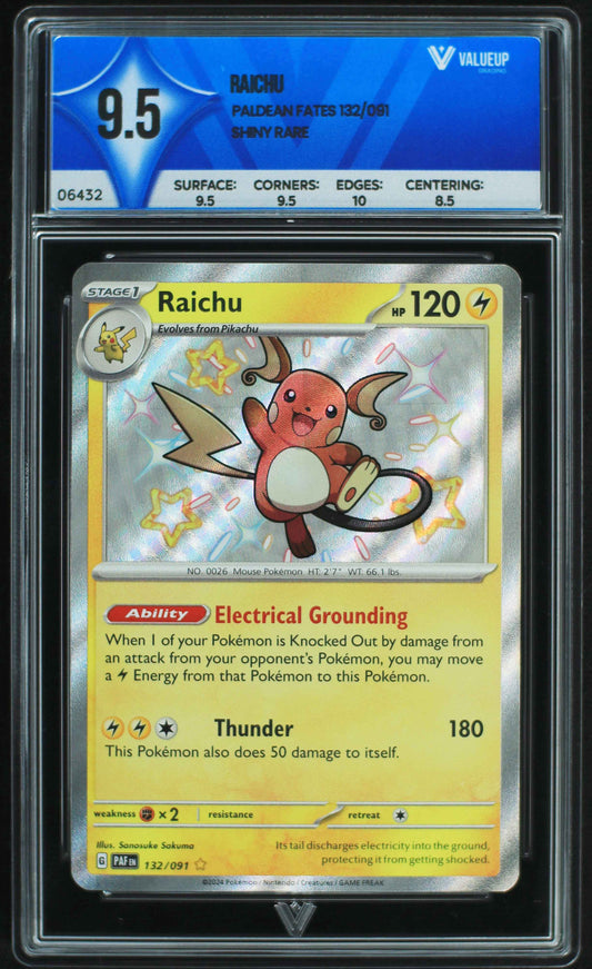06432 RAICHU Grading Card
