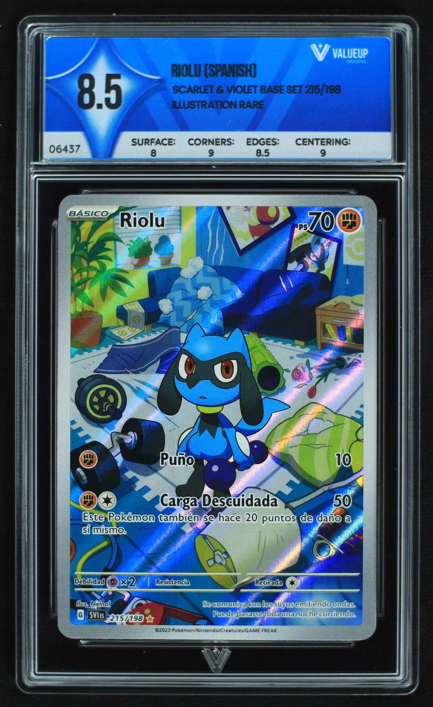 06437 RIOLU (SPANISH) Grading Card