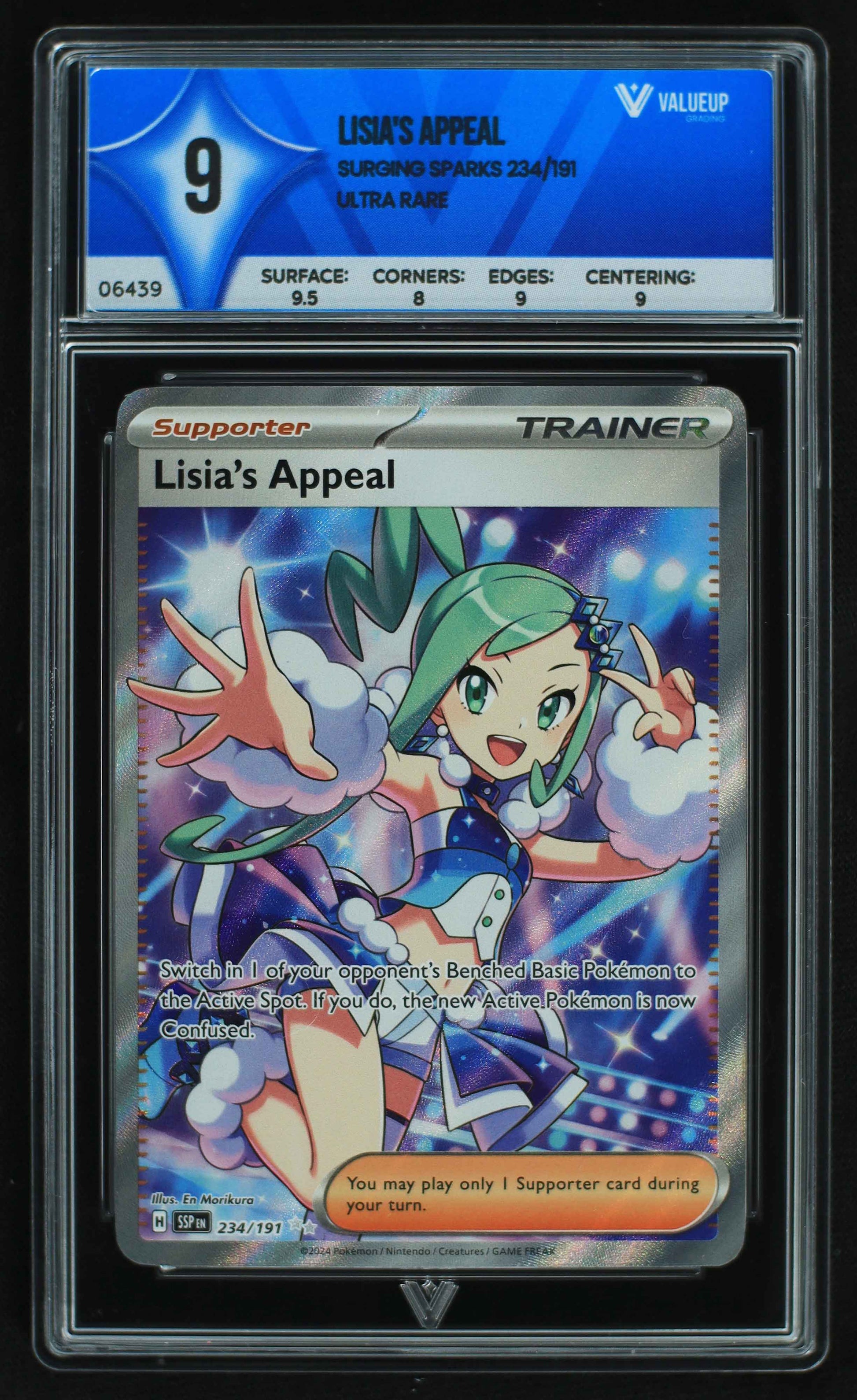 06439 LISIA'S APPEAL Grading Card