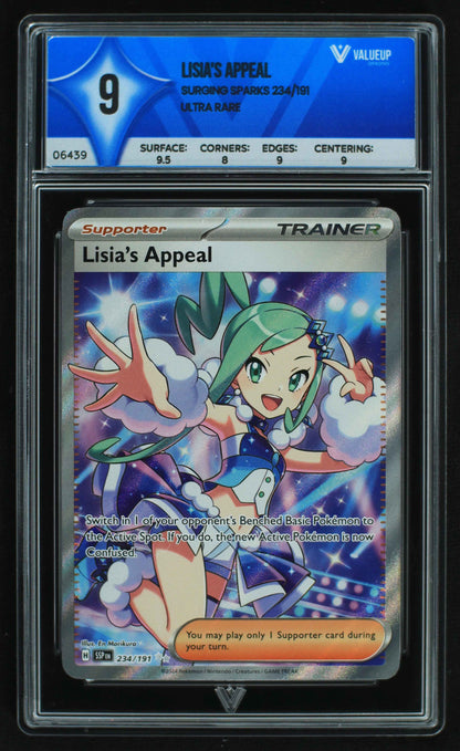 06439 LISIA'S APPEAL Grading Card