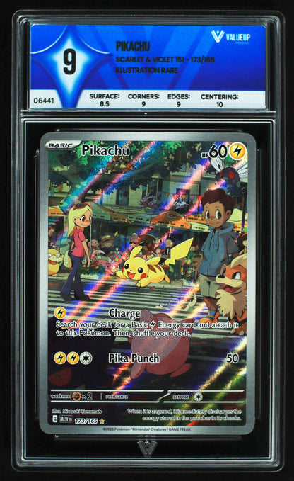06441 PIKACHU Grading Card