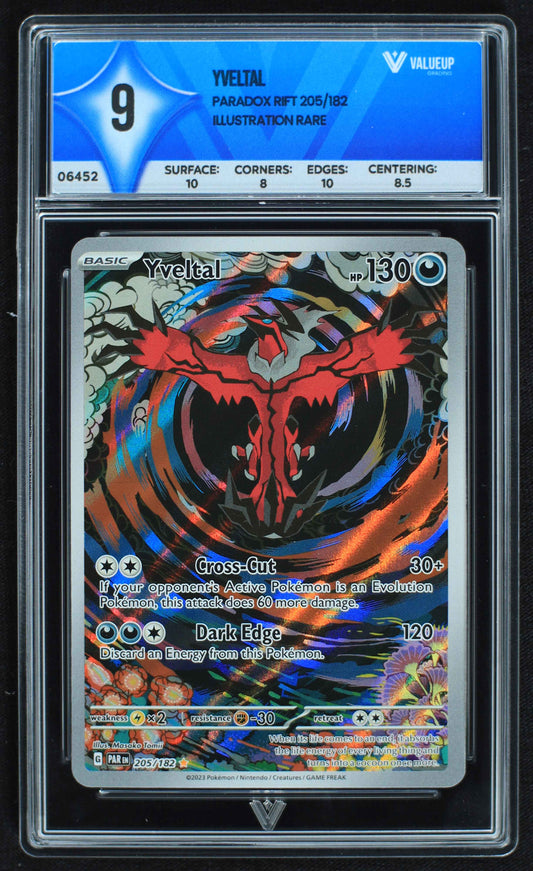 06452 YVELTAL Grading Card