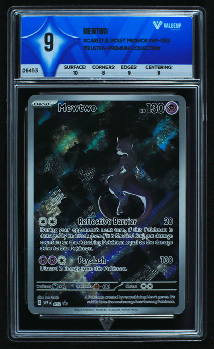 06453 MEWTWO Grading Card