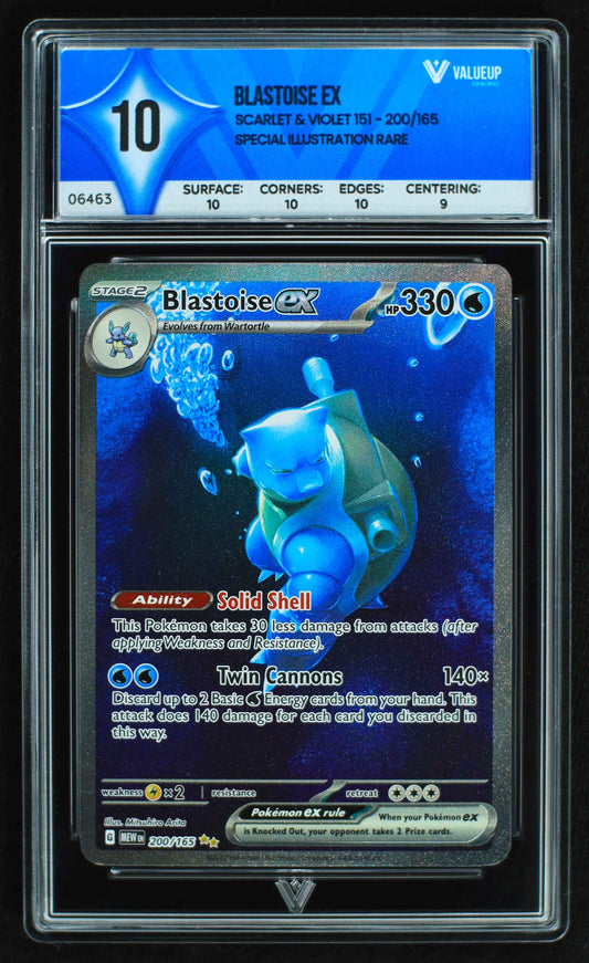 06463 BLASTOISE EX Grading Card