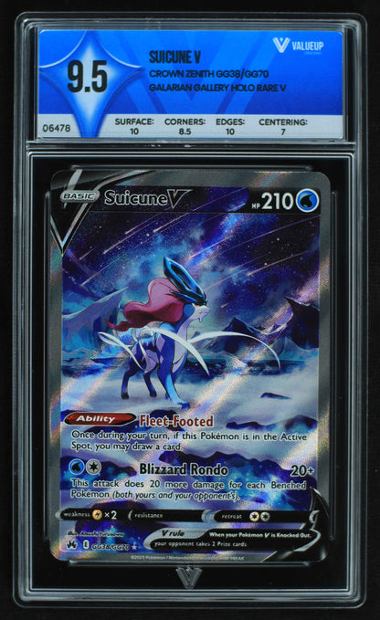 06478 SUICUNE V Grading Card