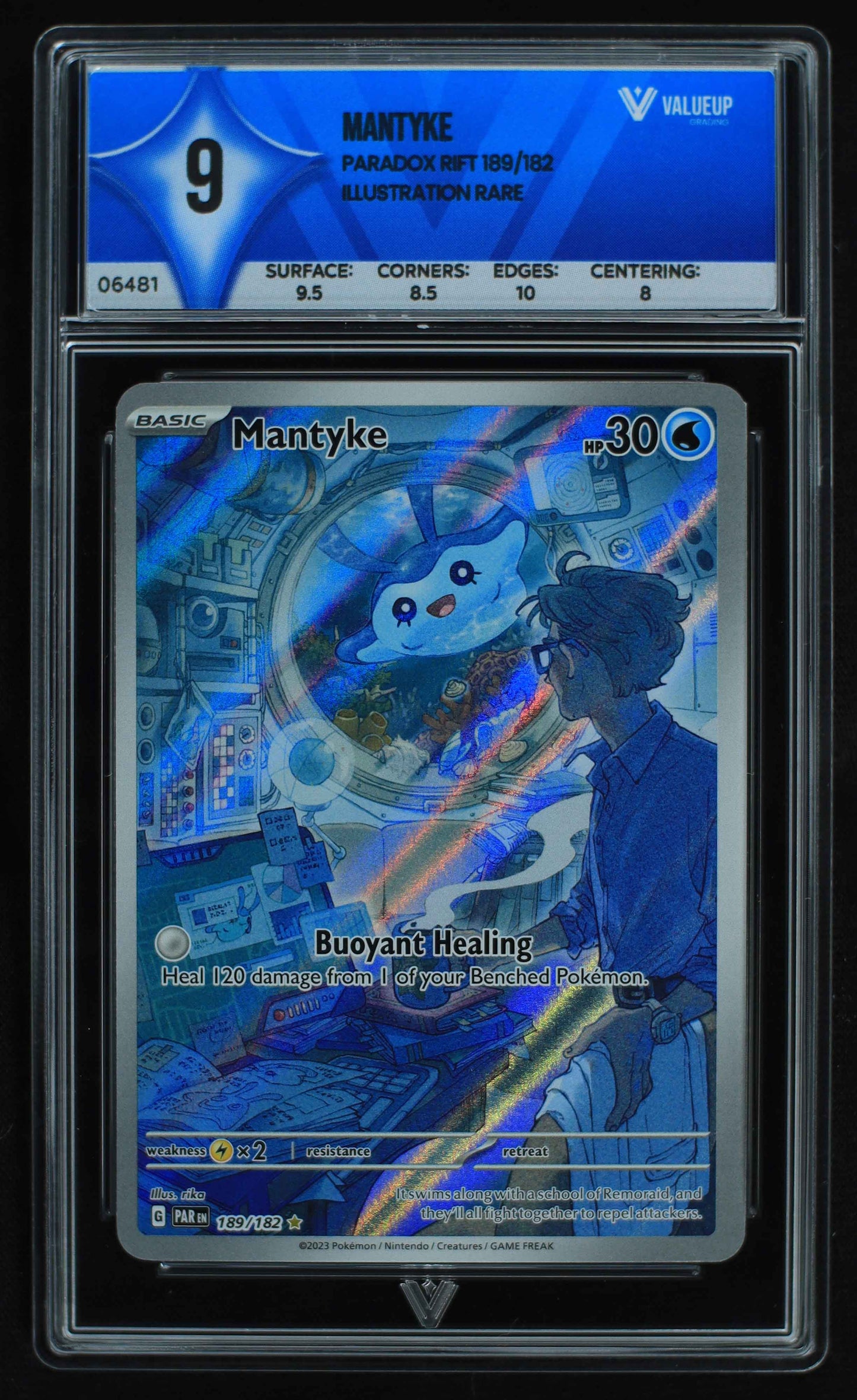 06481 MANTYKE Grading Card