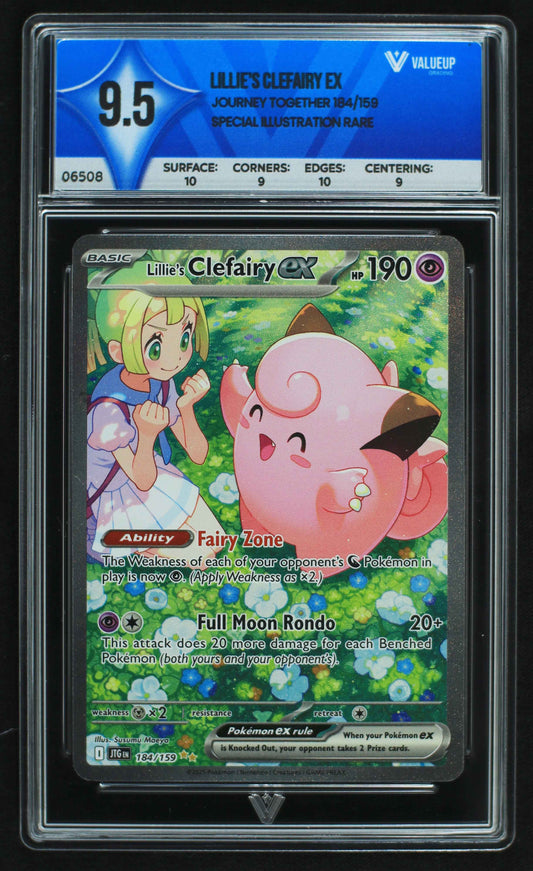 06508 LILLIE'S CLEFAIRY EX Grading Card