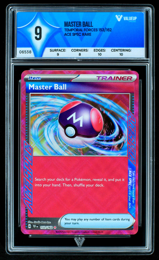 06538 MASTER BALL Grading Card