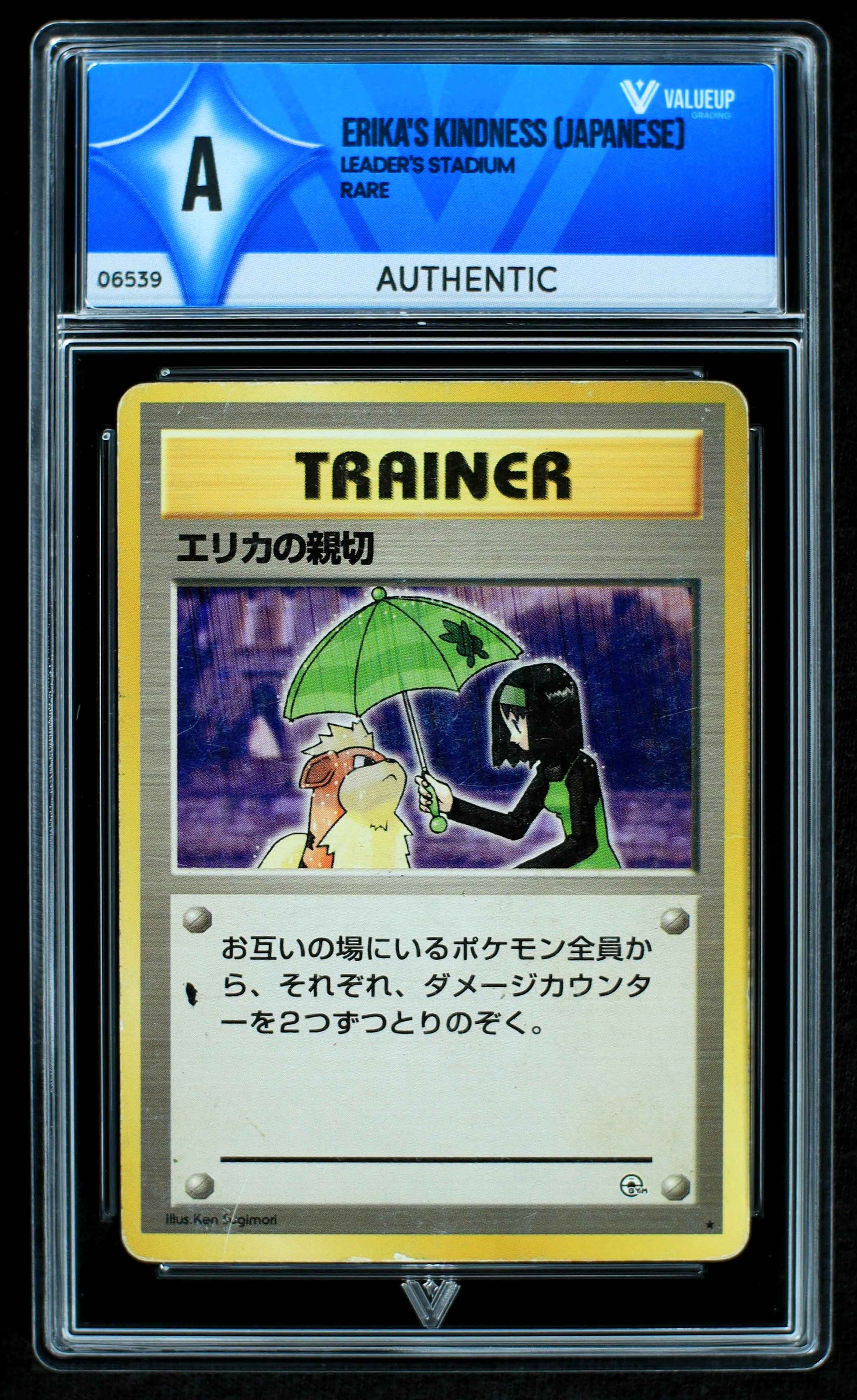 06539 ERIKA'S KINDNESS (JAPANESE) Grading Card