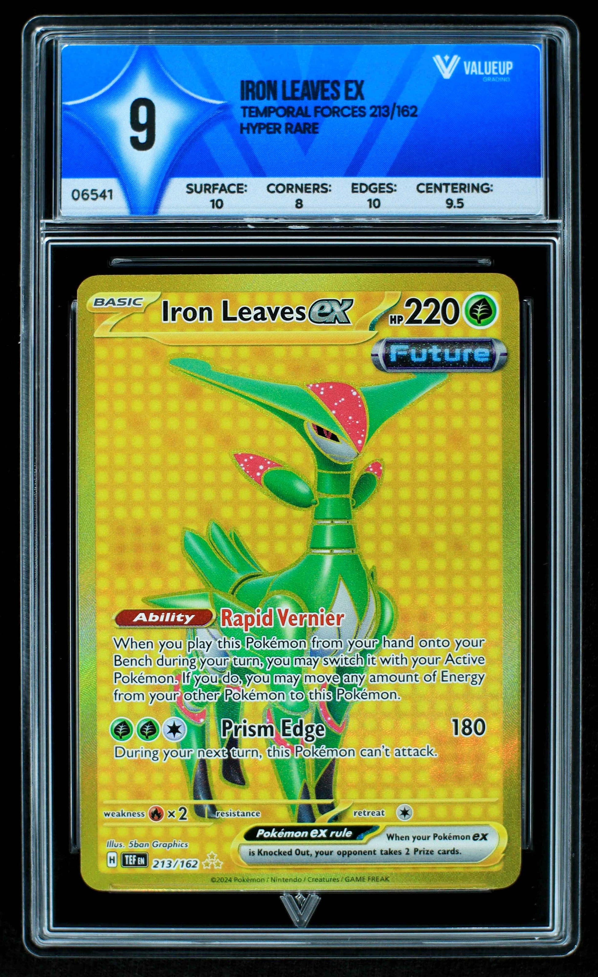 06541 IRON LEAVES EX Grading Card
