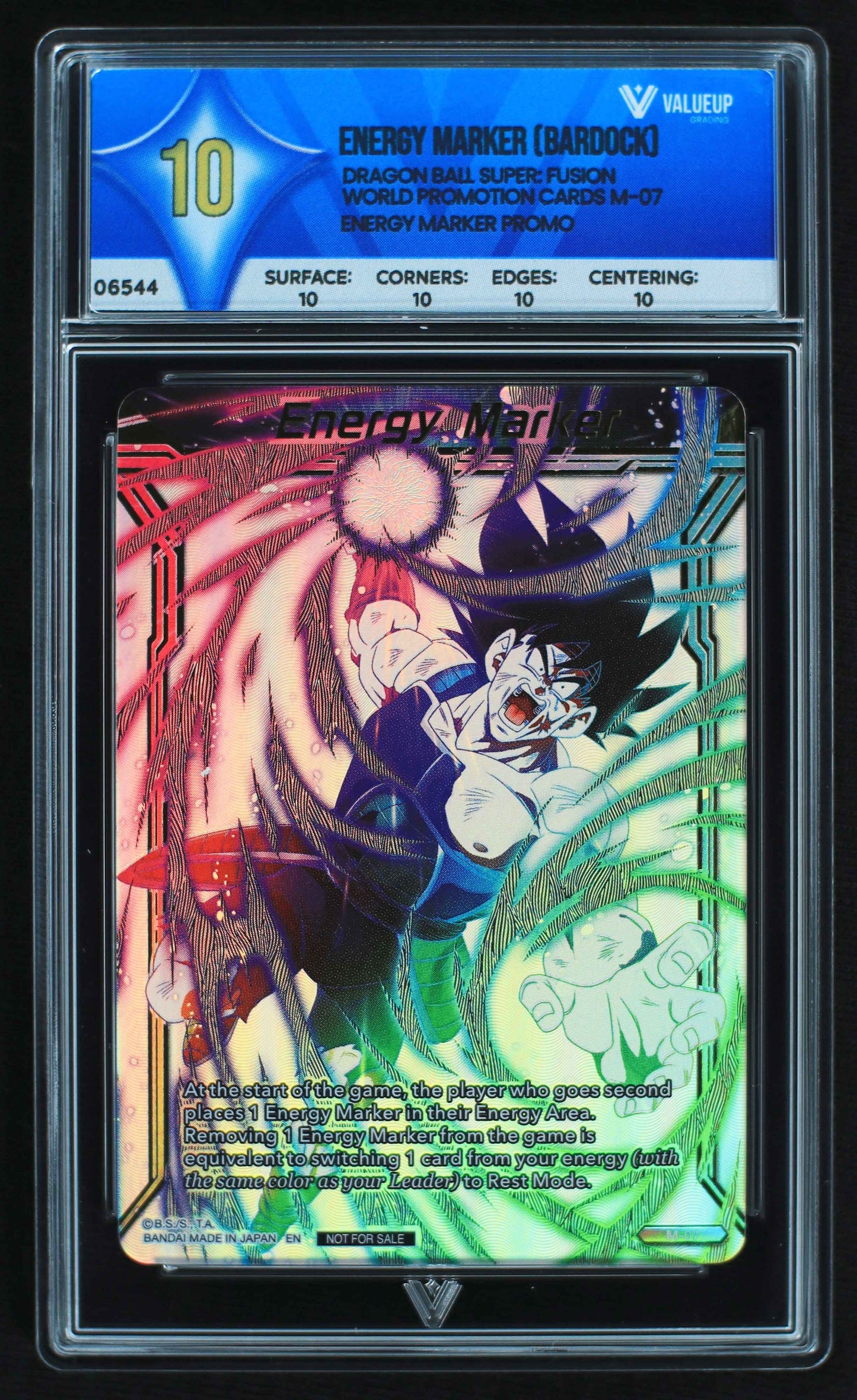 06544 ENERGY MARKER (BARDOCK) Grading Card