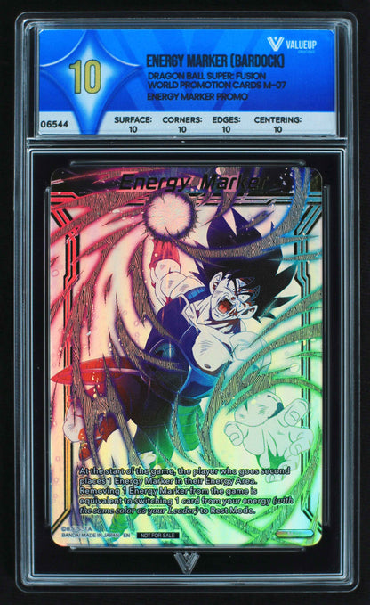 06544 ENERGY MARKER (BARDOCK) Grading Card