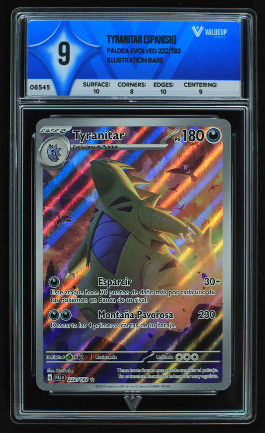 06545 TYRANITAR (SPANISH) Grading Card