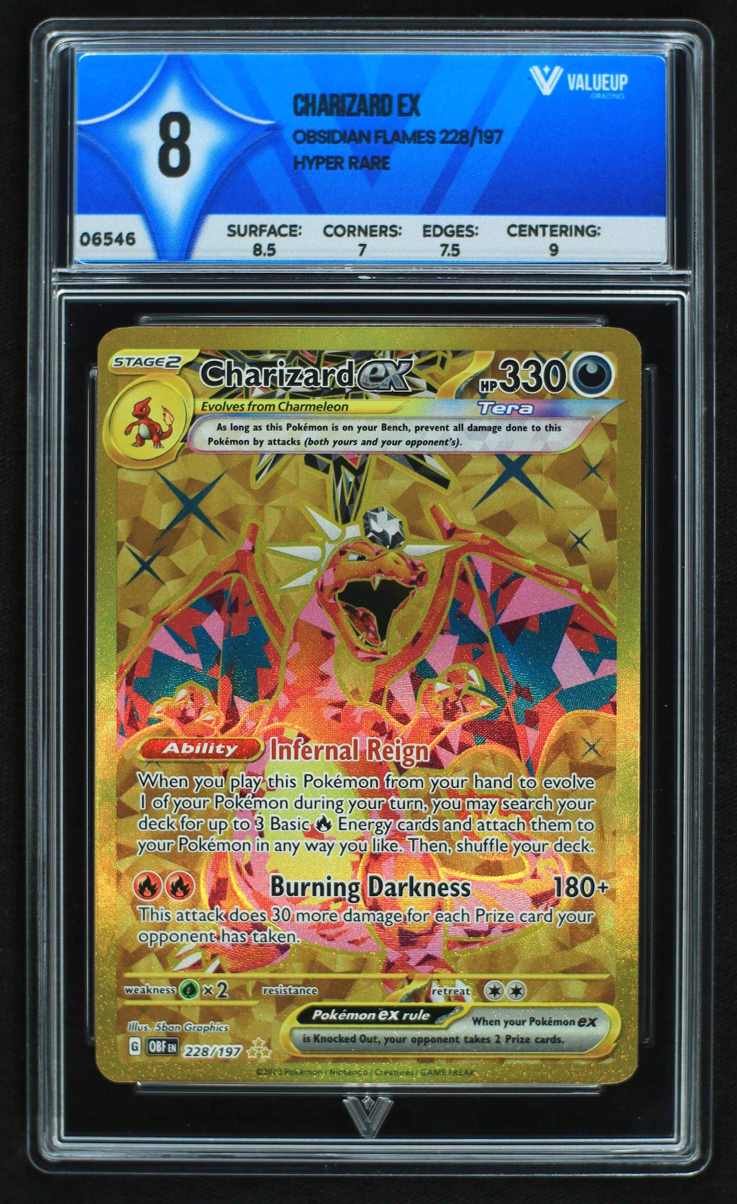 06546 CHARIZARD EX Grading Card