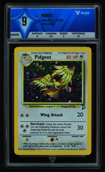 06559 PIDGEOT Grading Card