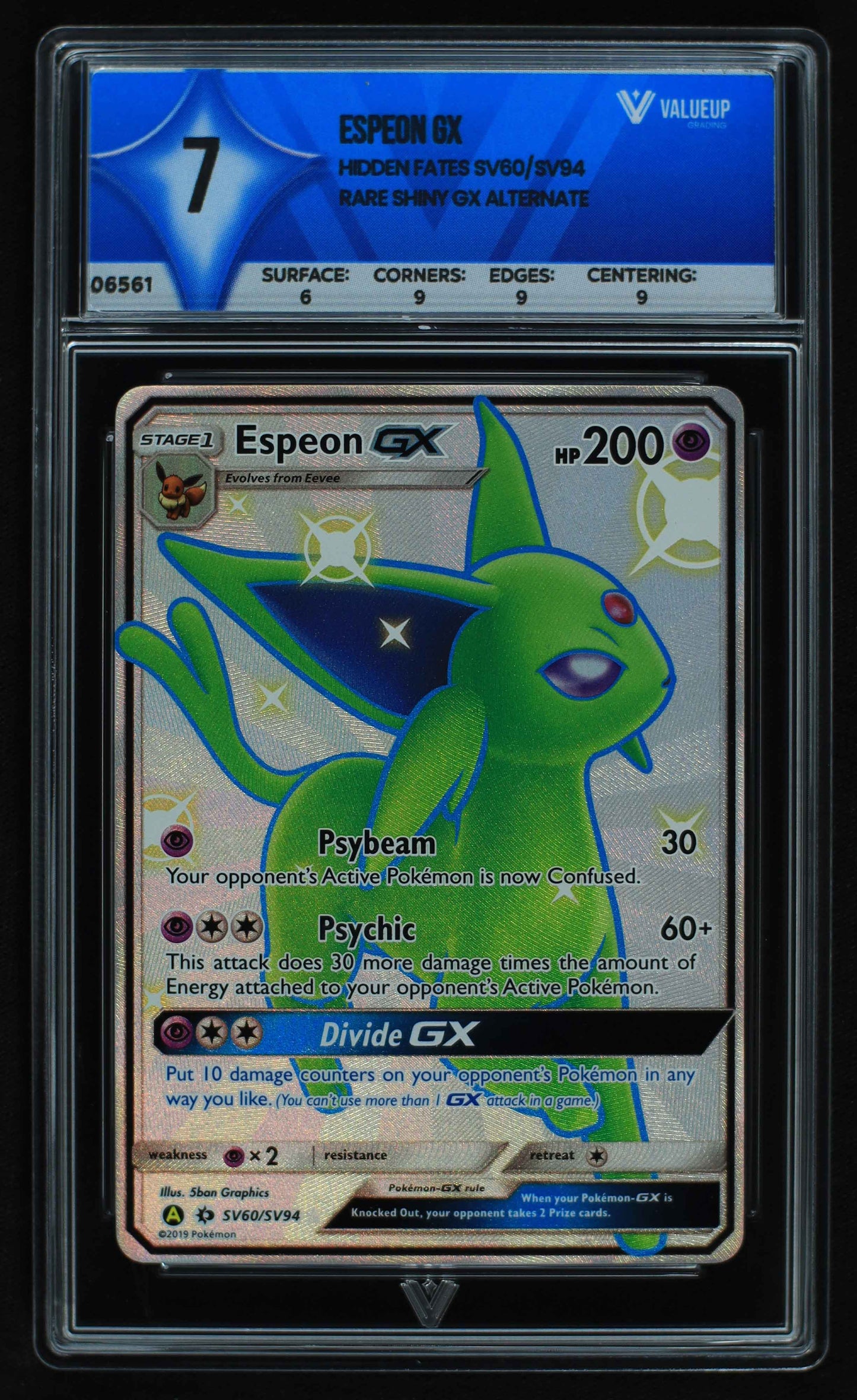 06561 ESPEON GX Grading Card