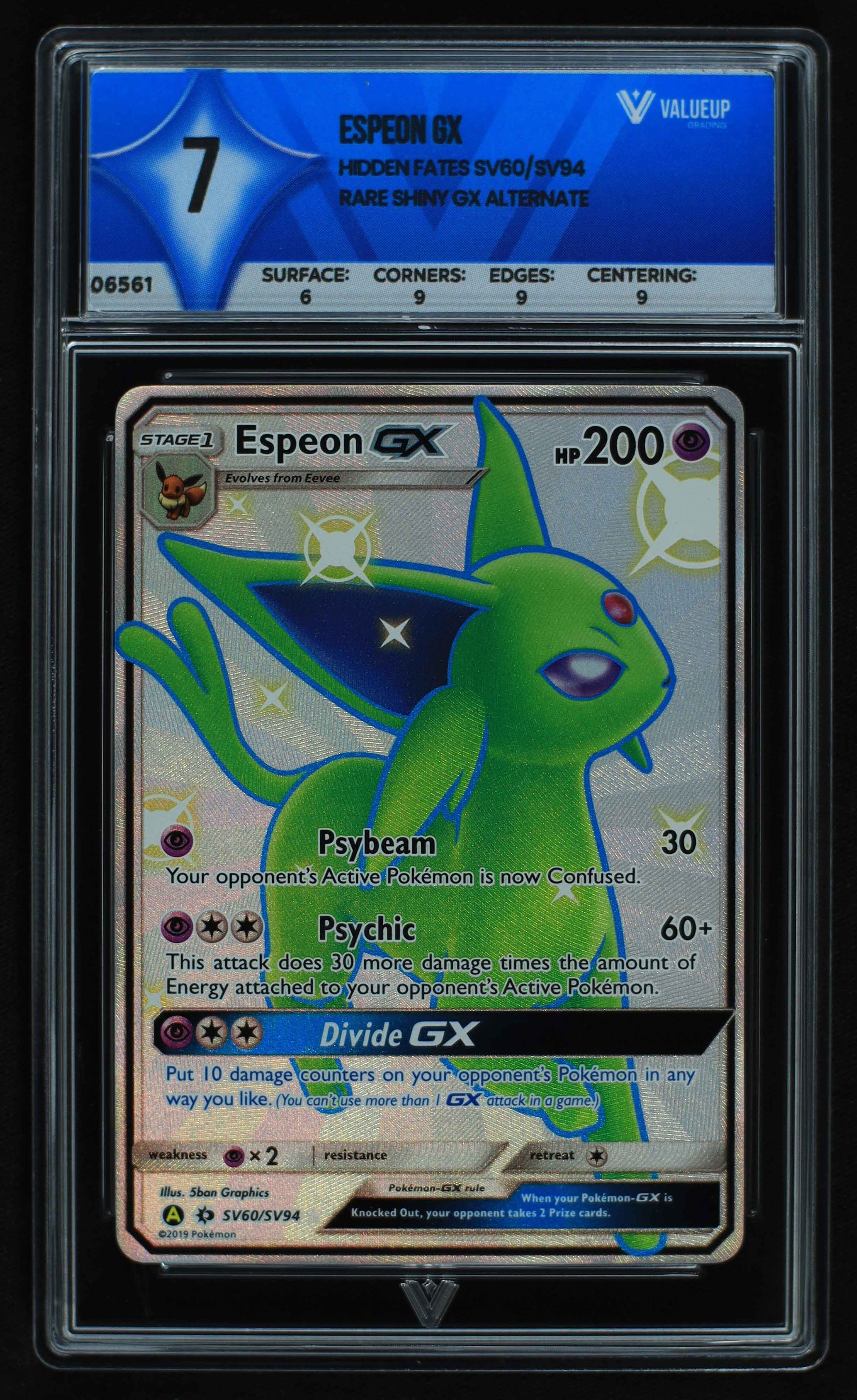 06561 ESPEON GX Grading Card
