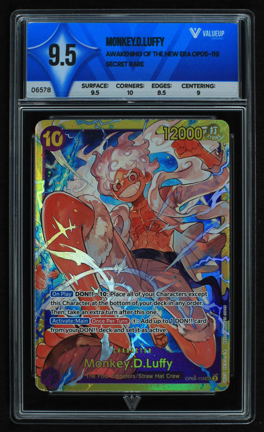 06578 MONKEY.D.LUFFY Grading Card