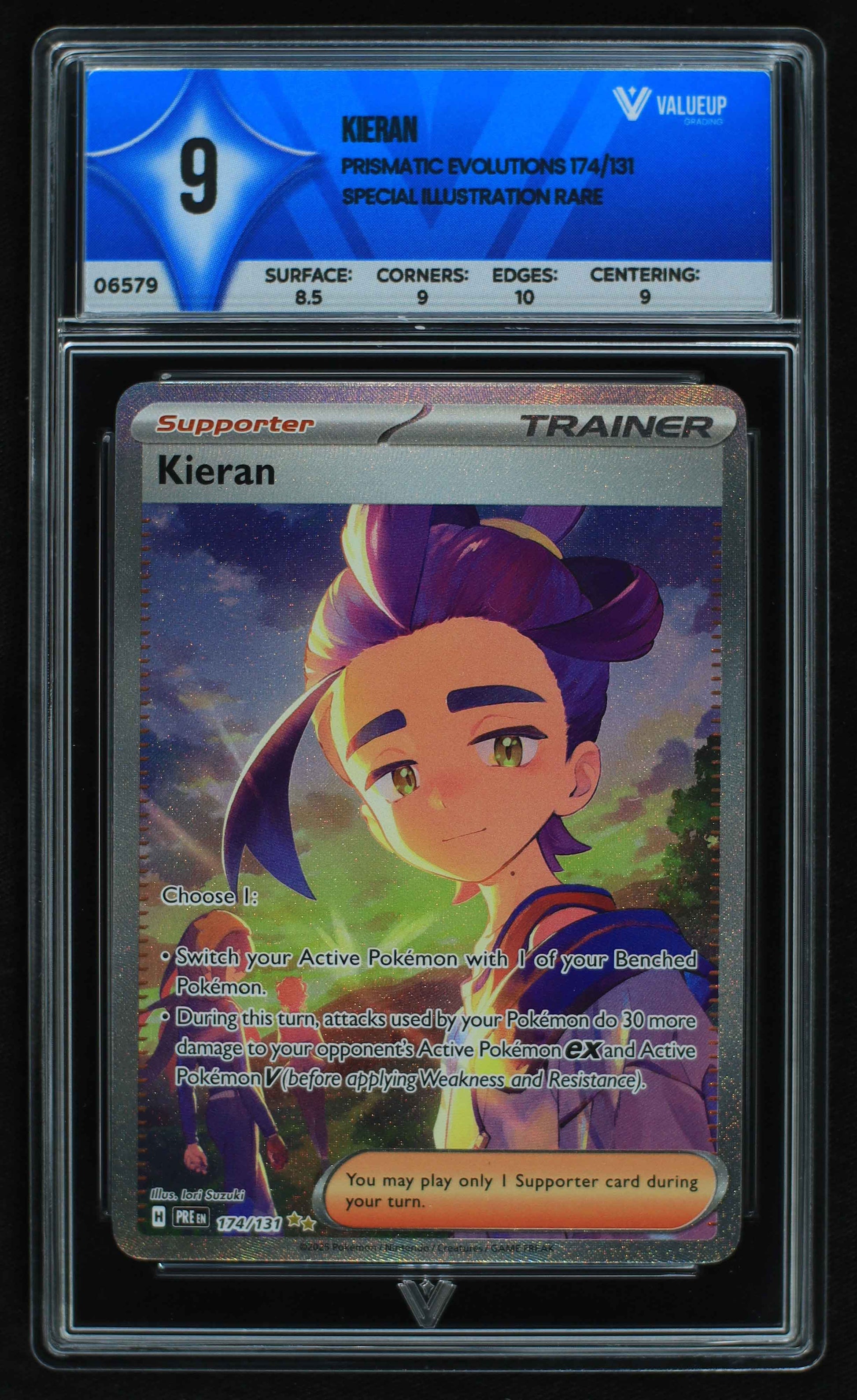 06579 KIERAN Grading Card