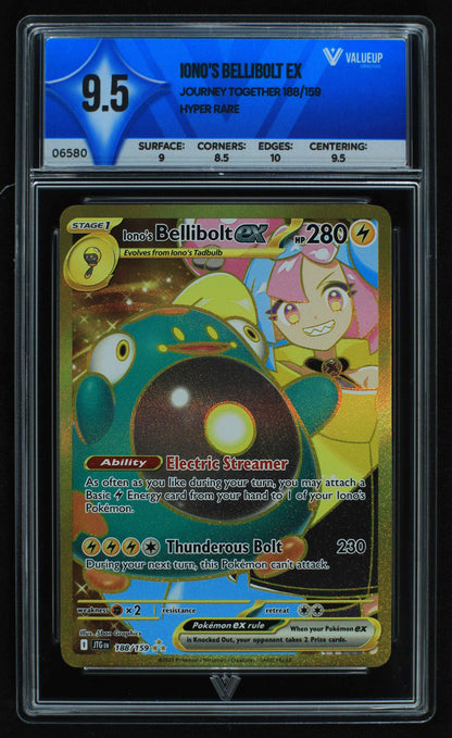 06580 IONO'S BELLIBOLT EX Grading Card