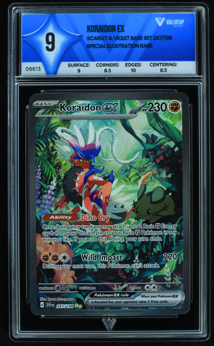 06613 KORAIDON EX Grading Card