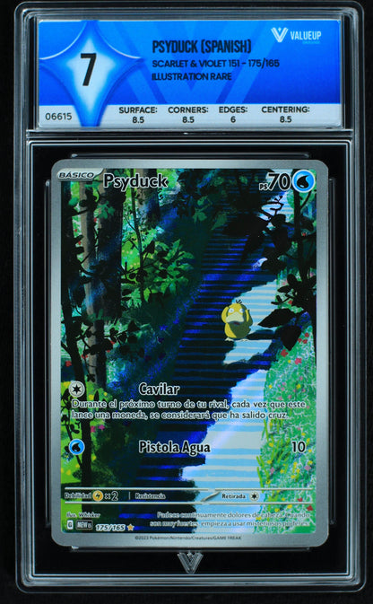 06615 PSYDUCK (SPANISH) Grading Card