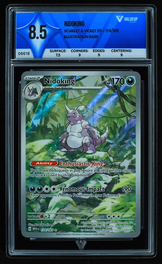 06618 NIDOKING Grading Card