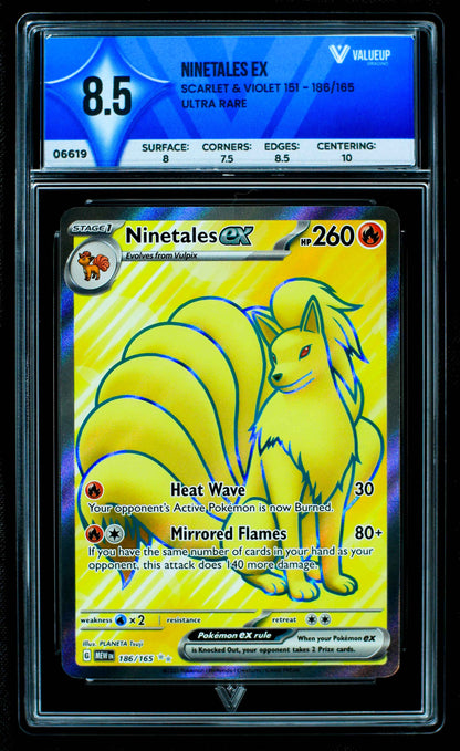 Grading Card Ninetales ex