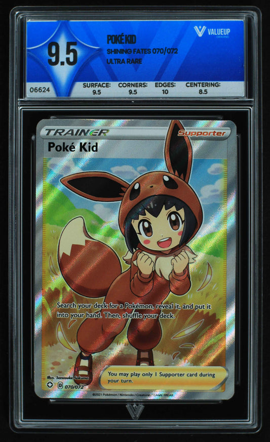 06624 POKÃ‰ KID Grading Card