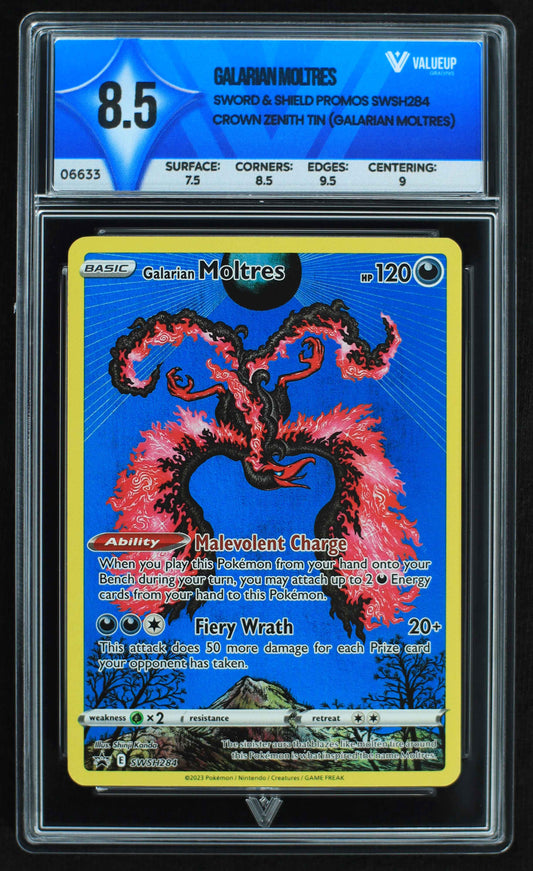 06633 GALARIAN MOLTRES Grading Card
