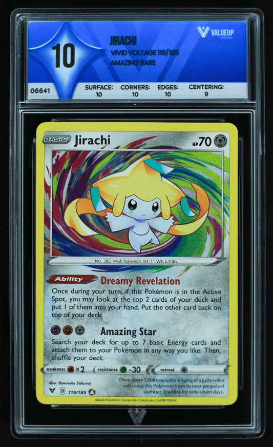 06641 JIRACHI Grading Card